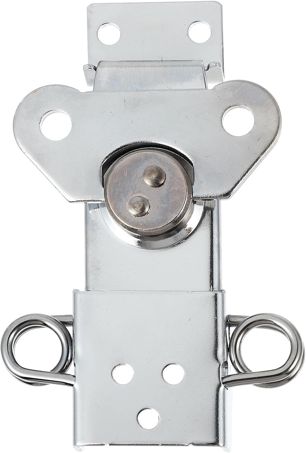 ⚒️ Bau & Montage – OUNONA Zinklegierung Twists Latch Schloss Federbelastetes Verriegelungsschloss für kleine Kisten Werkzeugkoffer und Schränke Langlebige, einfache Montage, geeignet für Holzprojekte