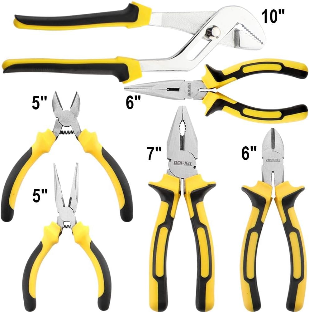 🔥 Angebote & Aktionen – DOWELL 24 Piece Homeowner Tool Set Repair Hand Tool Set with Portable Tool Bag – Bild 4