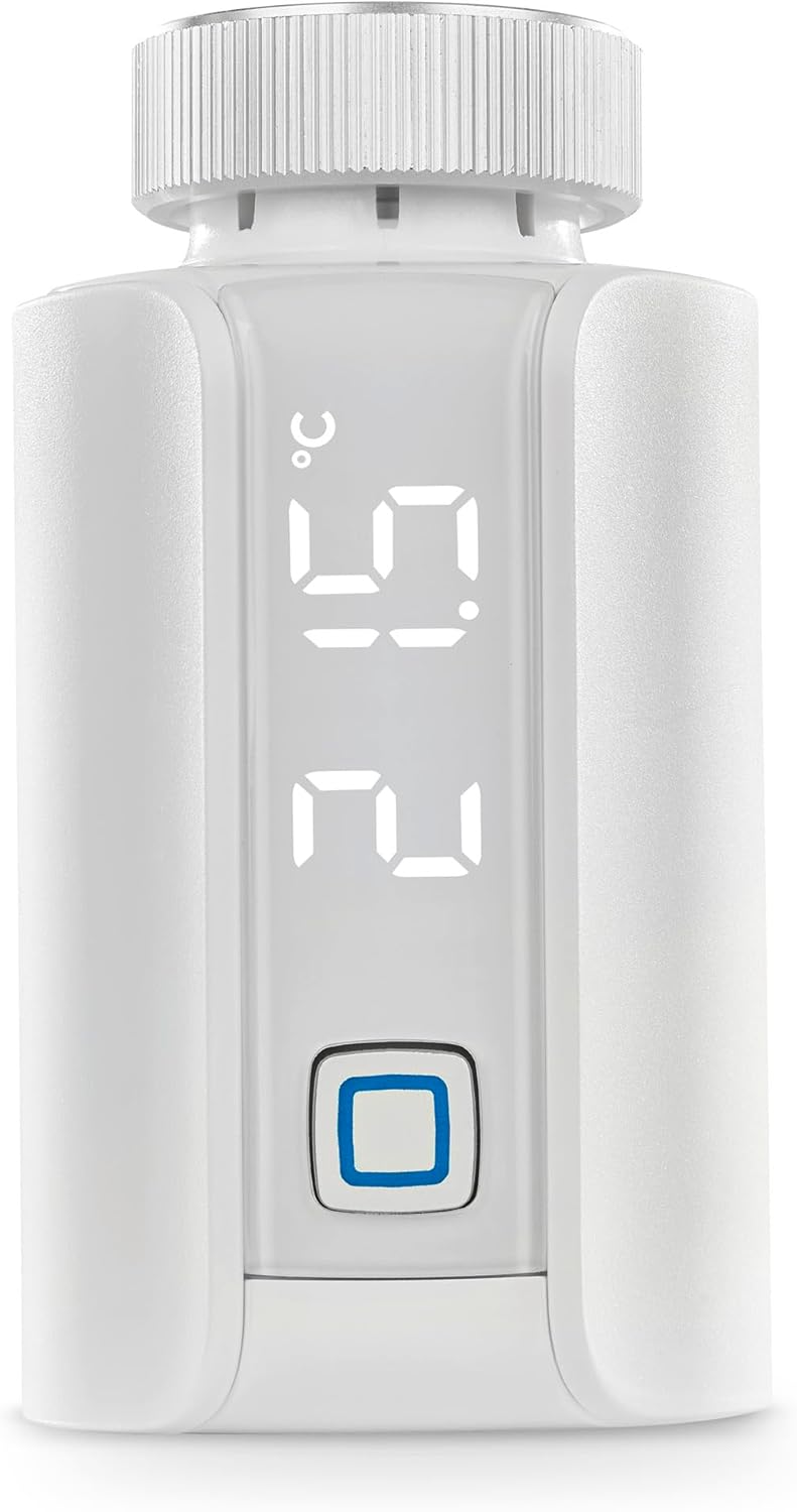 🔥 Angebote & Aktionen – Homematic IP Smart Home Radiator Thermostat, Evo, Digital Heater Thermostat, Control via App, Alexa and Google Assistant, Easy Installation, Energy Saving, 155105A0.