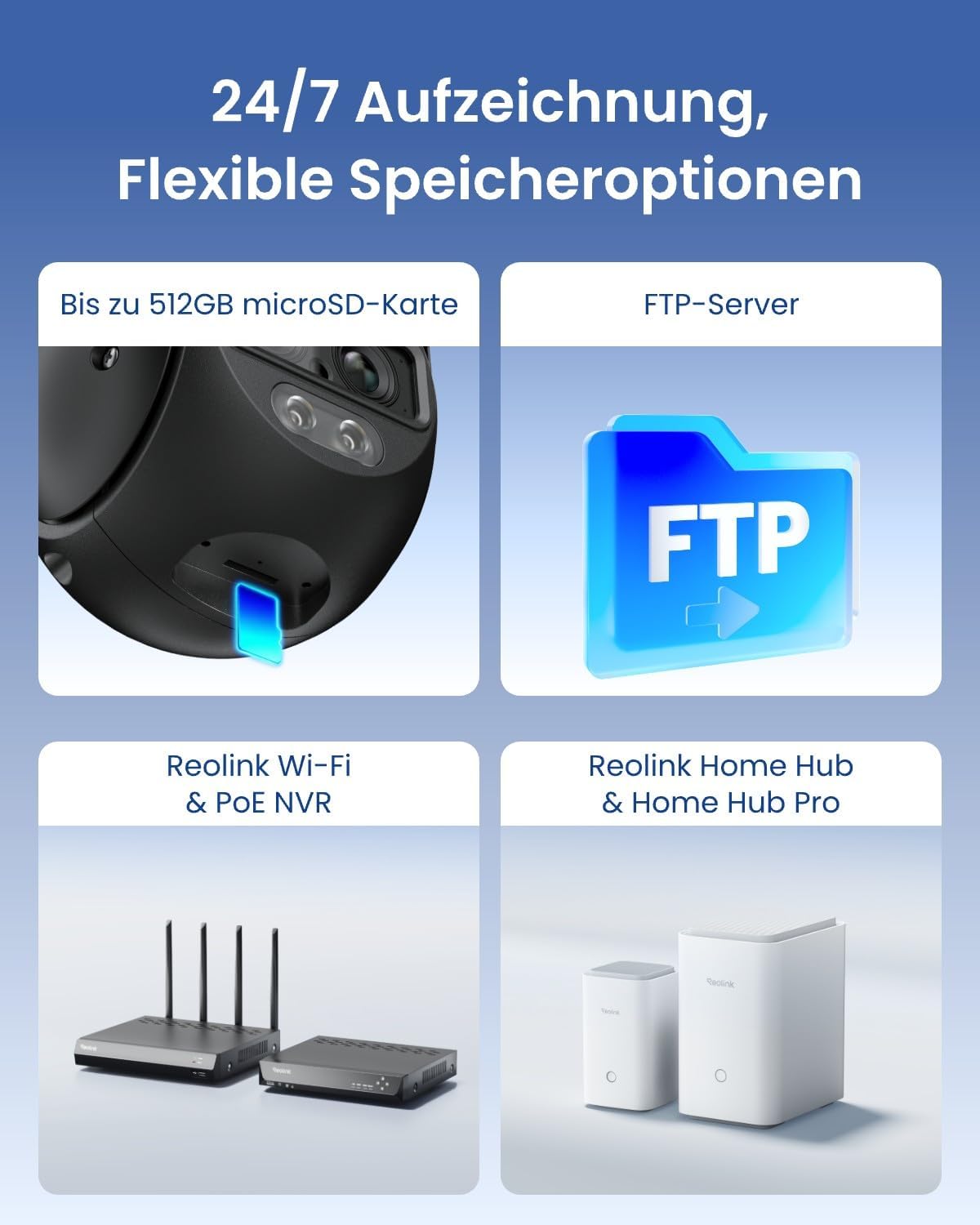 ⚡ Elektro & Technik – Reolink 4K 8MP Wi-Fi 6 PTZ Überwachungskamera für den Außenbereich mit Dual-Objektiv, Auto-Tracking-Zoom, WiFi-Kamera für den Außenbereich mit 3 intelligenten Erkennungsmodi, 30 m Farb-Nachtsicht, Außenkamera, Dual View, TrackMix WiFi – Bild 8