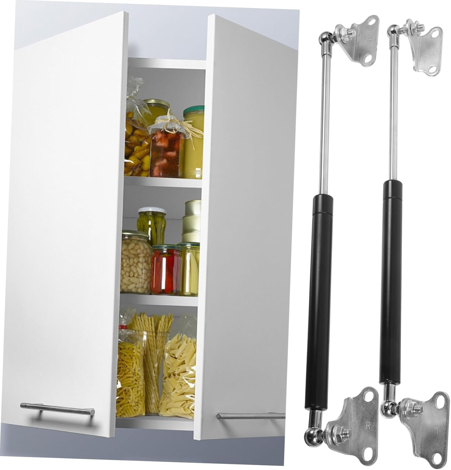 ⚒️ Bau & Montage – Alipis 2 Stück Gasdruckfedern mit Halterungen, robuster Dämpfer für Werkzeugkasten, Kofferraum, Möbel, einfache Montage, sichere Hebeunterstützung, langlebig, vielseitig einsetzbar – Bild 6