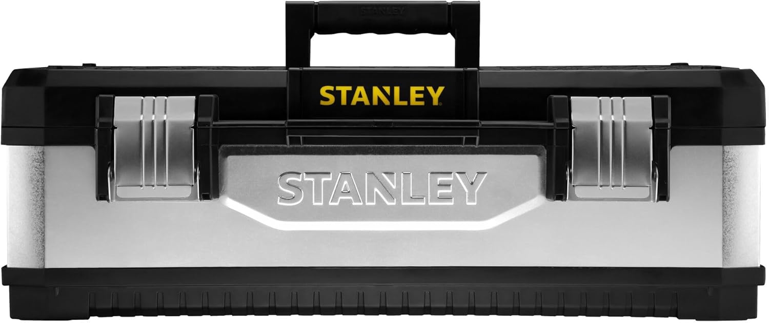 ⚒️ Bau & Montage – Stanley 195620 Werkzeugkasten aus verzinktem Metall, 26 Zoll – Bild 2