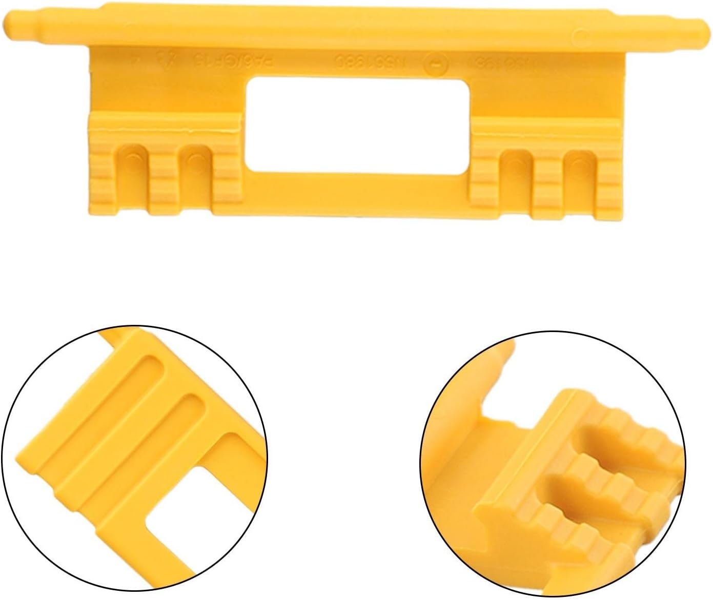 ⚒️ Bau & Montage – Ersatzclips-Verriegelungssatz für Tough Case-Werkzeugkasten für H1500082520/ N409477/ H1500028 und Case Yellow-Ersatzteile. Einfache Montage nach dem Erhitzen für Werkstatt- und Garagenlagerung – Bild 3