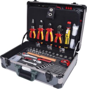 ⚡ Elektro & Technik – 'KS Tools 911.0628 1/4 & quot; und 1/2 Elektriker-Werkzeugkasten – 128 Teile