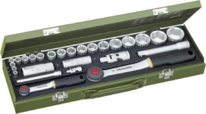 🚗 KFZ & Werkstatt – Proxxon 23020 Socket Set, Multi-Colour, 1/4-1/2-Inch Set of 27 Pieces
