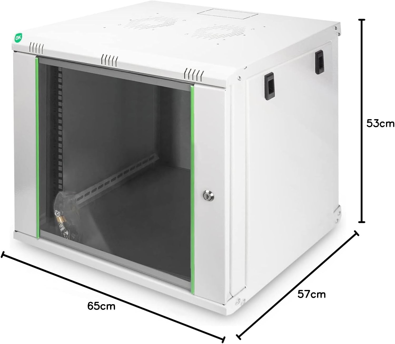 ⚡ Elektro & Technik – DIGITUS Professional 7HE network wall cabinet, dynamic basic series – Bild 11