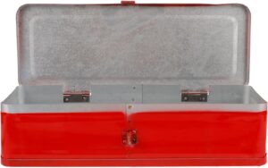 🚗 KFZ & Werkstatt – Alipis Thickened Metal Tool Box Compact Car Tool Box with Carry Handle Robust Tool Organiser for Car and DIY Tools
