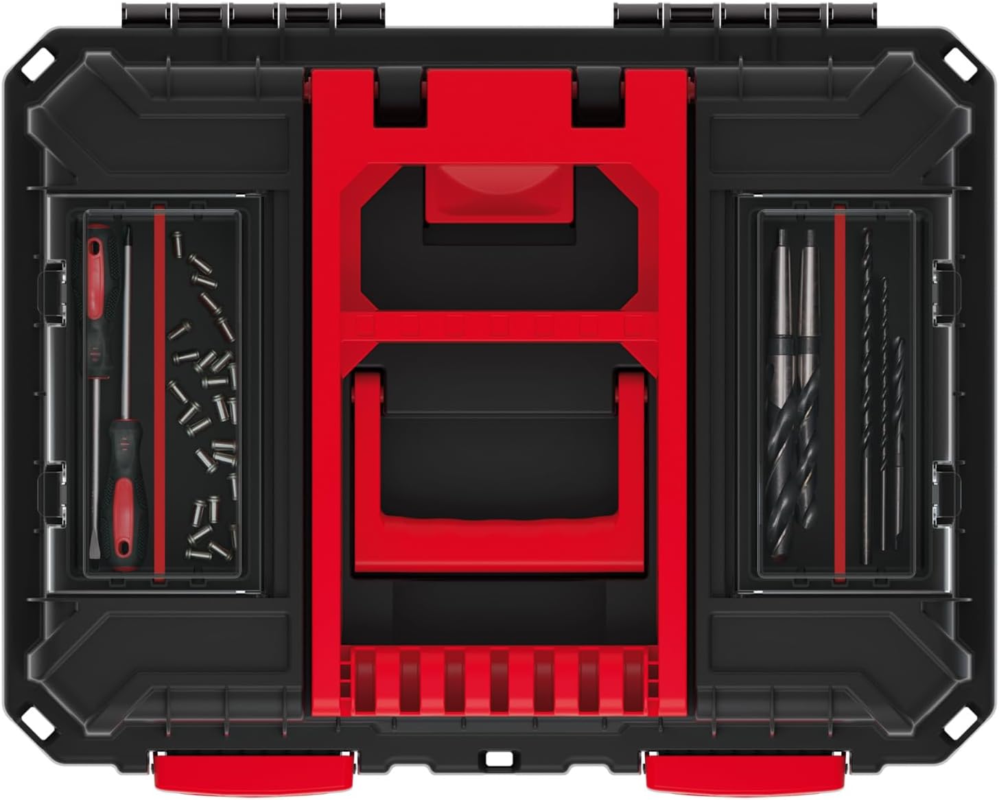 🔥 Angebote & Aktionen – Kistenberg 2-in-1 Tool Trolley, Tool Box, Workshop Case, Rolling Workshop (Clamp Clasps, Organiser in Lid, Dustproof, 450 x 360 x 640 mm (with Plastic Closure) – Bild 7