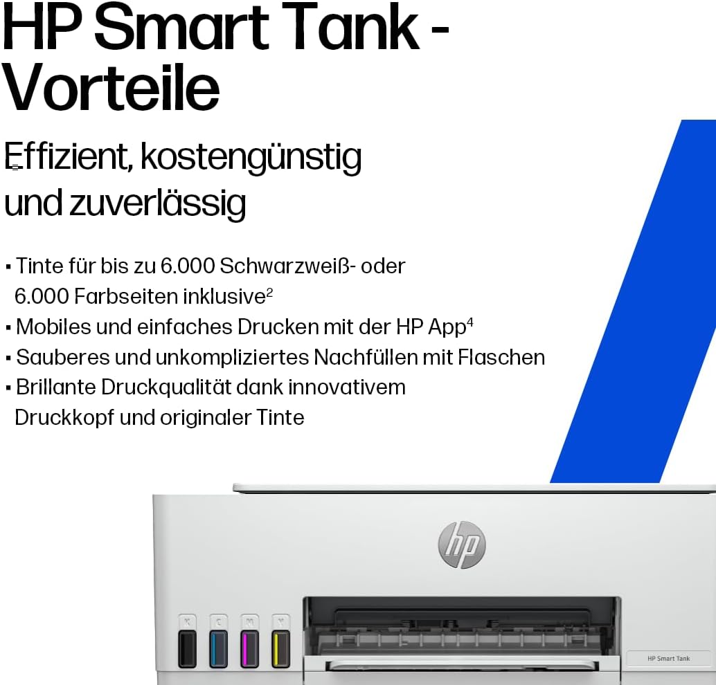 🔥 Angebote & Aktionen – HP Smart Tank 5105 All-in-One Printer, Colour, for Home and Home Office, Copy, Wireless, Large Volume Printer Tank, Print from Smartphone or Tablet, Scan to PDF – Bild 3