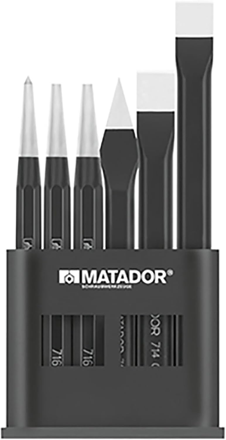 🚗 KFZ & Werkstatt – Matador Tool Box | Tool Trolley Filled 185 Pieces | Car Tools | Complete Tool Set Including Bit Set | Tool Box Filled Professional | Matador Tool No. 81320185 – Bild 7