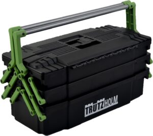 🔥 Angebote & Aktionen – TRUTZHOLM Tool Box Tool Box Tool Box Workshop Box Organiser for Small Parts Multi-Purpose Case Empty Approx. 48 x 24 x 21 cm Storage Box