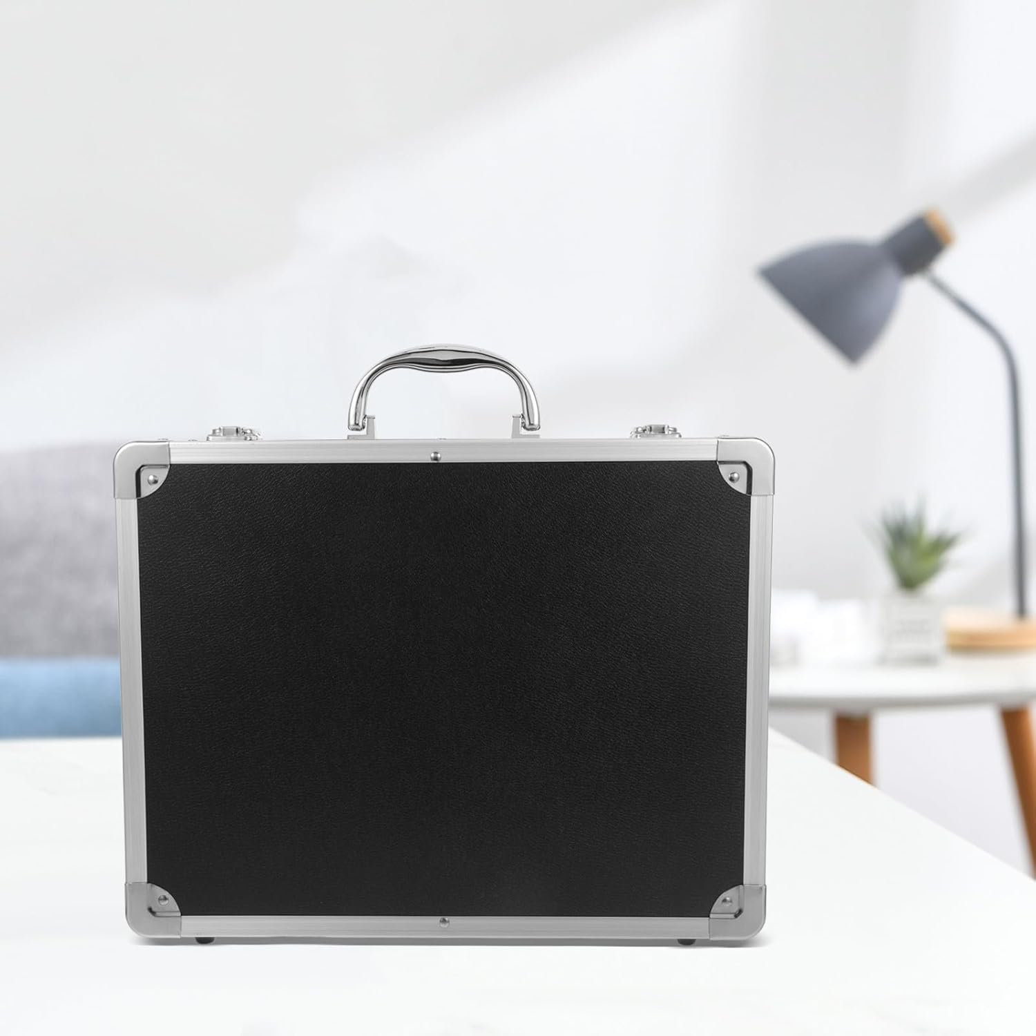 ⚒️ Bau & Montage – Aluminium-Werkzeugkoffer, tragbar, stoßfest, multifunktional mit schlagfestem Design und robustem Aluminiumgehäuse für Handwerker und mobile Profis – Bild 5