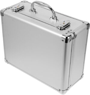 ⚡ Elektro & Technik – Angoily Aluminiumlegierung Werkzeugkoffer mit Griff Verschleißfest Verschließbar Multifunktionaler Hartschalenkoffer für Werkzeug Elektriker und Aufbewahrung