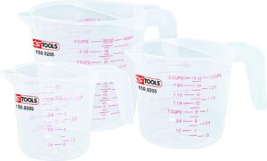 🚗 KFZ & Werkstatt – KS Tools 150.9205 Measuring cup set, 3 pcs