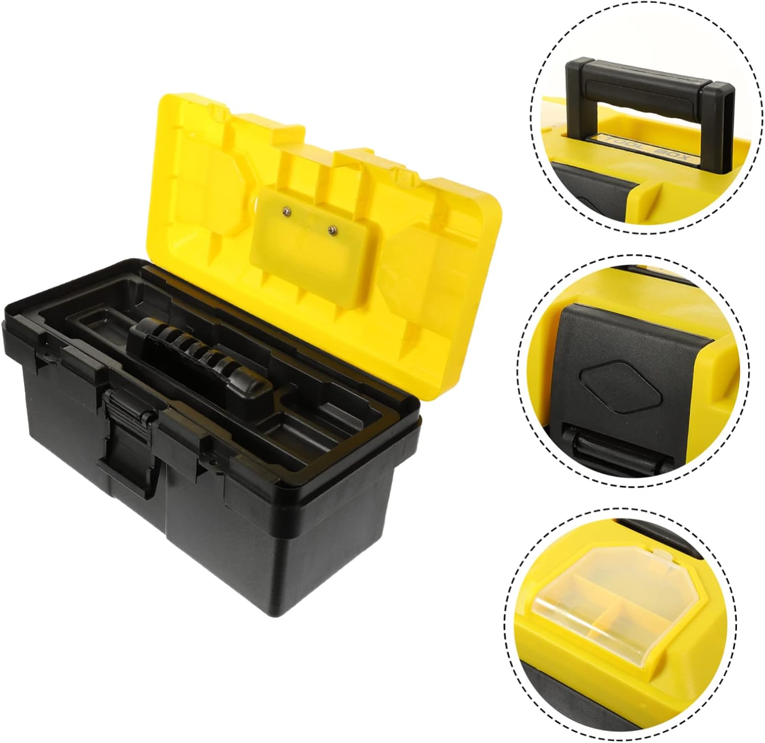 🚗 KFZ & Werkstatt – VILLCASE Box Portable Tool Box Screwdriver Tool Case Mechanic Car Tools Small Tool Box Hardware Organiser Car Mechanical Tools PP – Bild 7