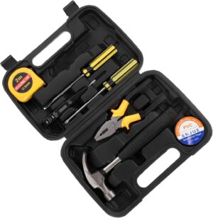 🚗 KFZ & Werkstatt – ARTIBETTER Tool Box Tool Box Set for Home 9 Piece Multitool Set Automotive Robust Hand Tools for Repairs and Hand Tools for DIY