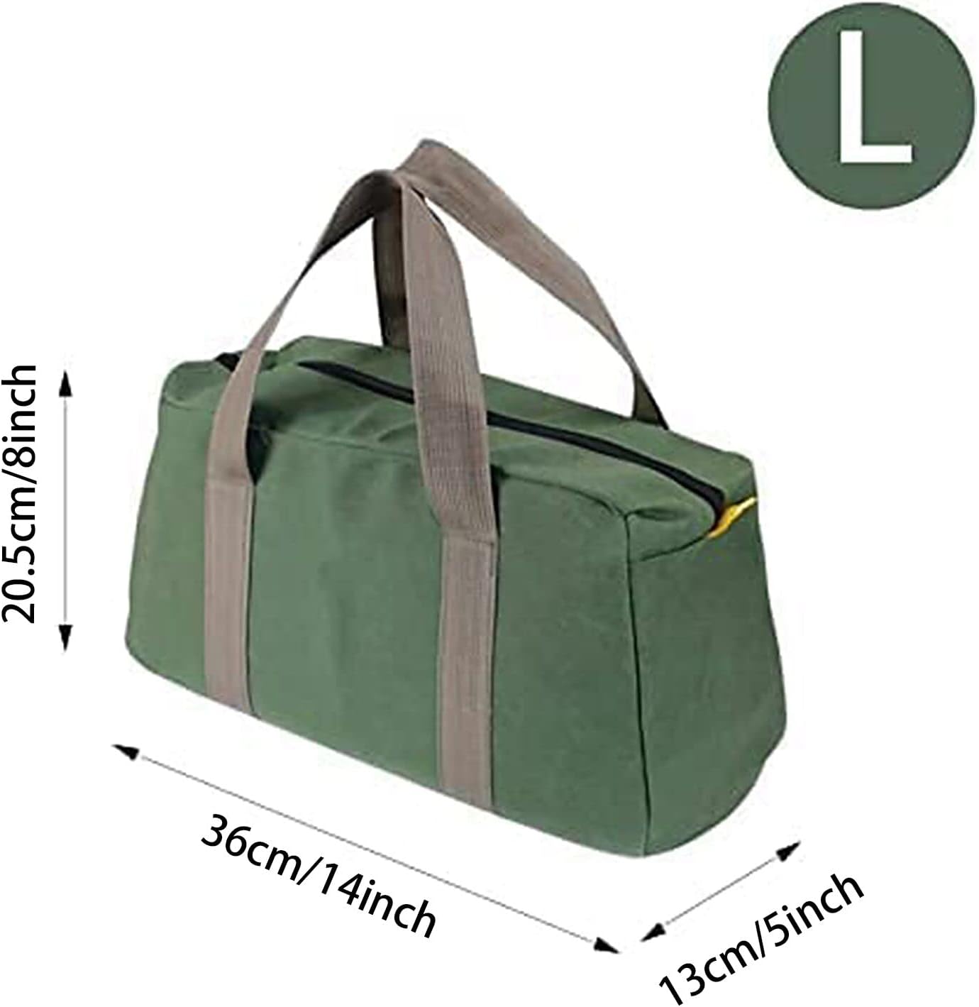 🔥 Angebote & Aktionen – Tool Bag, 14 Inch Organizer, 36 x 13 x 20.5 cm, Heavy Duty Storage Bag, Wide Mouth Plumbing Tool Bag – Bild 2