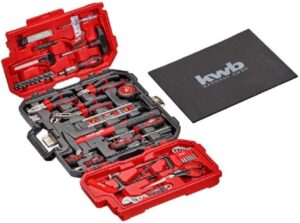 🔥 Angebote & Aktionen – kwb 70 Piece Tool Set - Sturdy Plastic Case with Carry Handle for Carrying and Hanging, High Quality Tool Kit Ideal for Workshop and Household