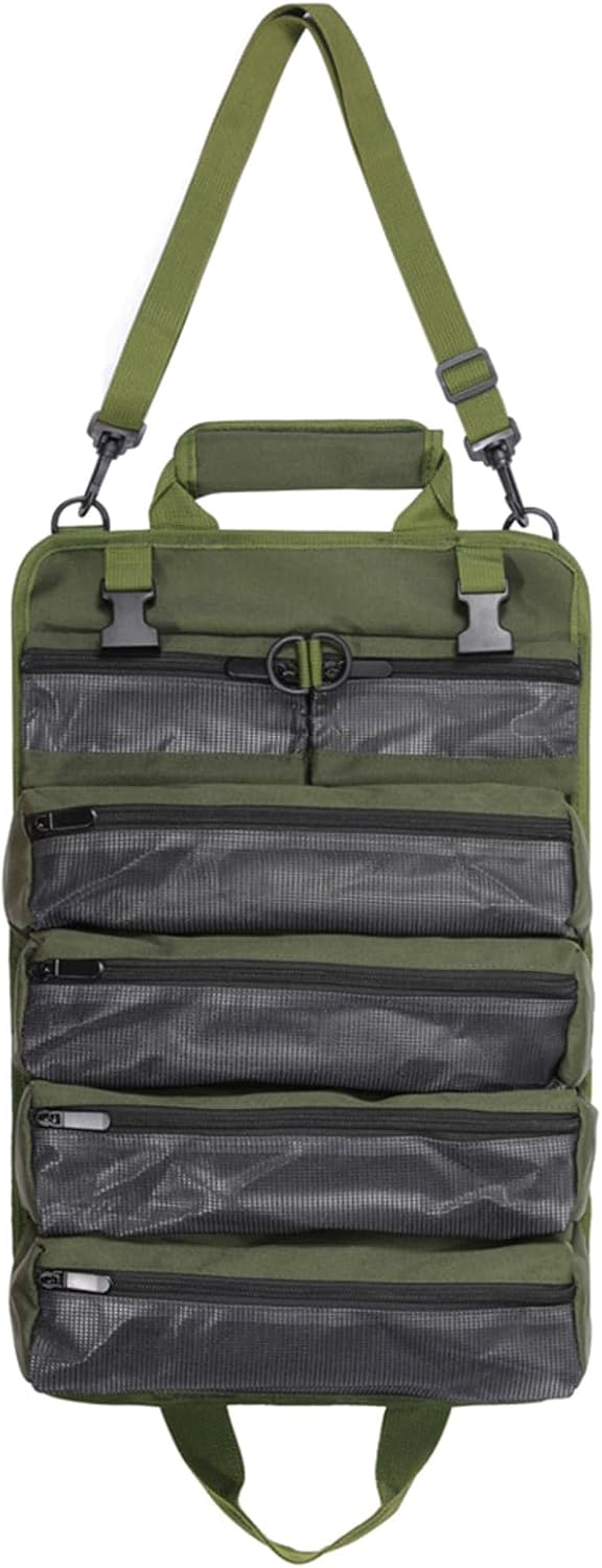 ⚡ Elektro & Technik – Kompakter Nylon Werkzeugkoffer Wasserabweisendes Design Mit Verstärktem Riemen Für Profis Tragbare Elektriker Werkzeugtasche Mit Verstellbarem Gürtel – Bild 8