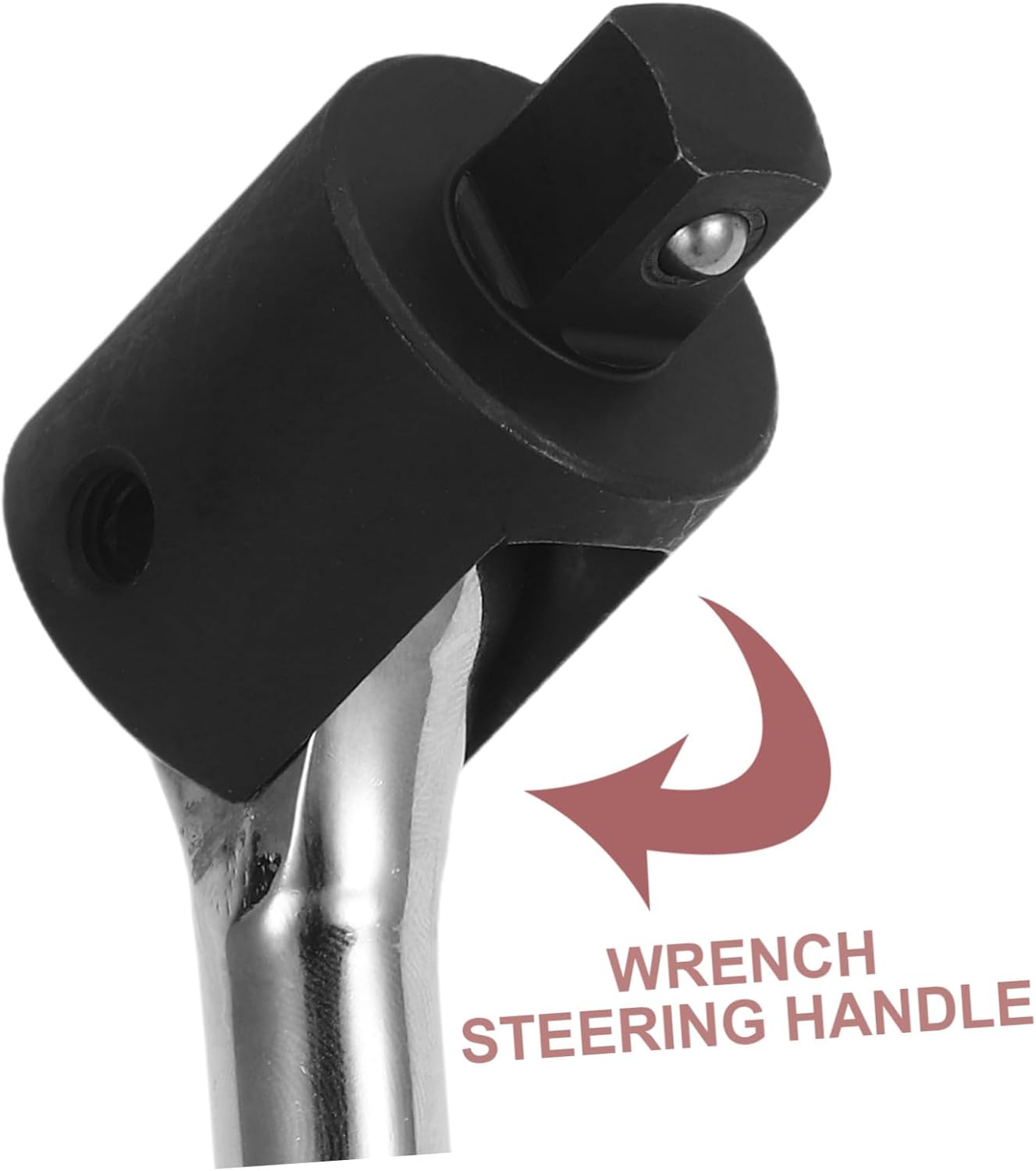 🚗 KFZ & Werkstatt – NUOBESTY Socket Spanner with Flexible Head, Ergonomic Handle, Powerful Crushing Square Wrench for High Force, Swivel Head for Car Wheel Assembly and Effortless Work – Bild 3