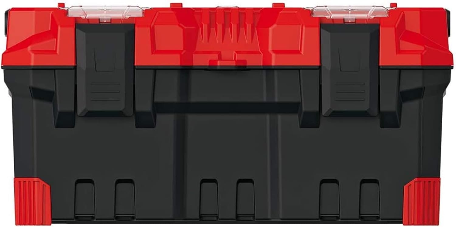 🔥 Angebote & Aktionen – Kistenberg Titan Plus KTIPA5025-3020 Tool Box - Robust Plastic Tool Box in Red/Black, 496 x 258 x 240 mm, Sturdy Design with 15 kg Load Capacity, Ideal for DIY & Professionals – Bild 6