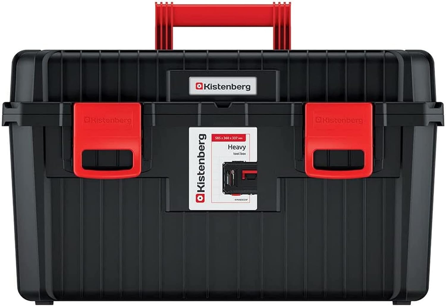 🔥 Angebote & Aktionen – Kistenberg Tool Box Tool Box Workshop Box with Organiser in Lid 1 x Carrier Plastic Handle Load Capacity up to 25 kg Dimensions 585 x 360 x 337 mm – Bild 4
