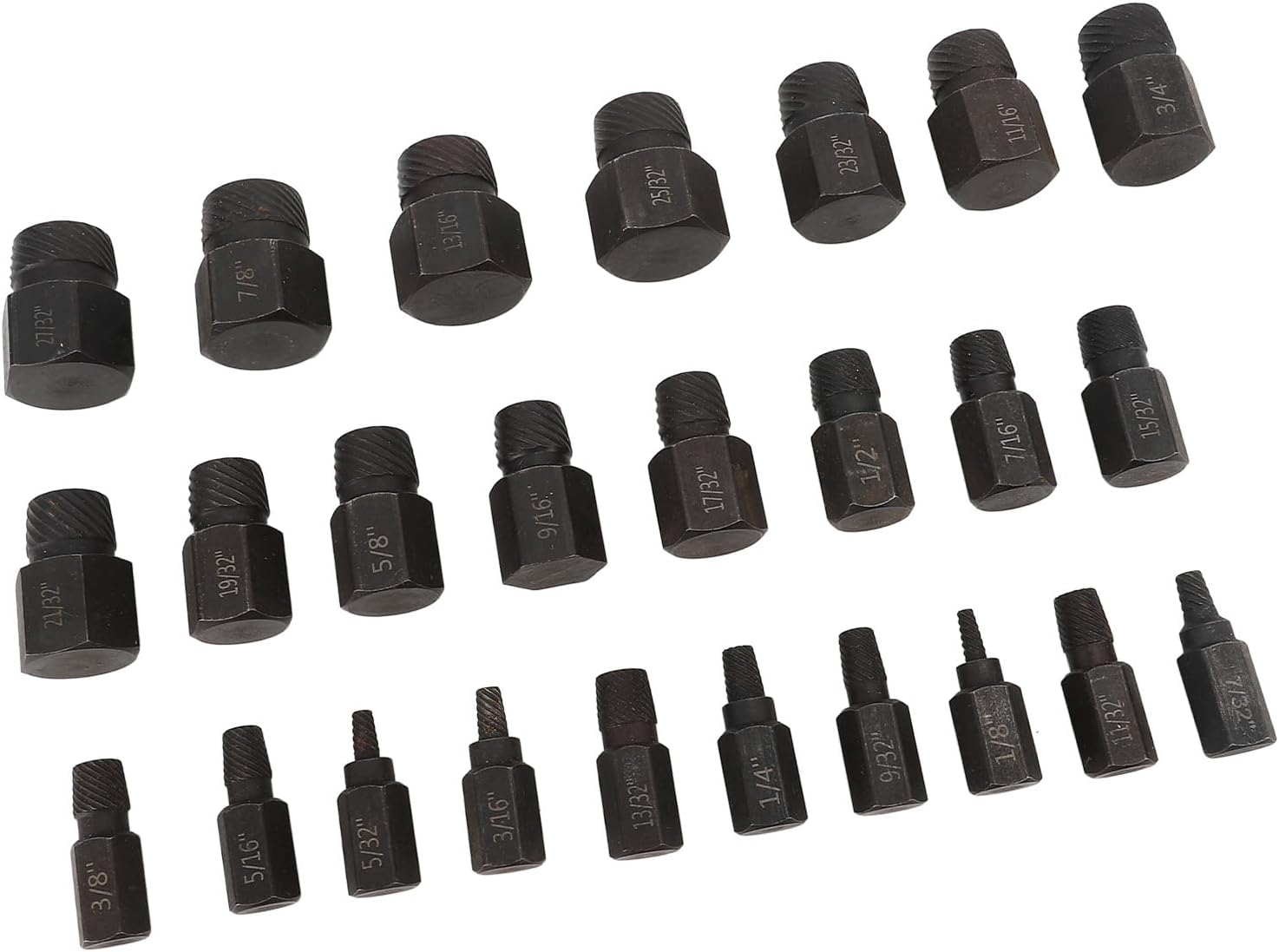 🚗 KFZ & Werkstatt – 12 Piece Hex Socket Set T10 to T60 S2 Alloy Steel Long Reach Design 3 Adapters Impact Resistant Tool Kit for Automotive Mechanical Repair – Bild 7