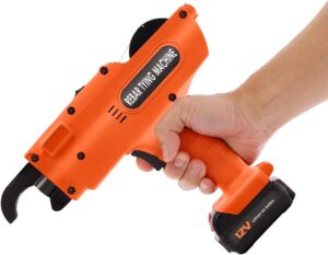 ⚡ Elektro & Technik – Elektrische Rebar Bindemaschine 8-34mm Automatisches Handgerät zum Binden von Bewehrungsstäben Hoher Effizienz Bewehrungsbindemaschine mit Werkzeugkoffer für Bündelung Stahlstäben