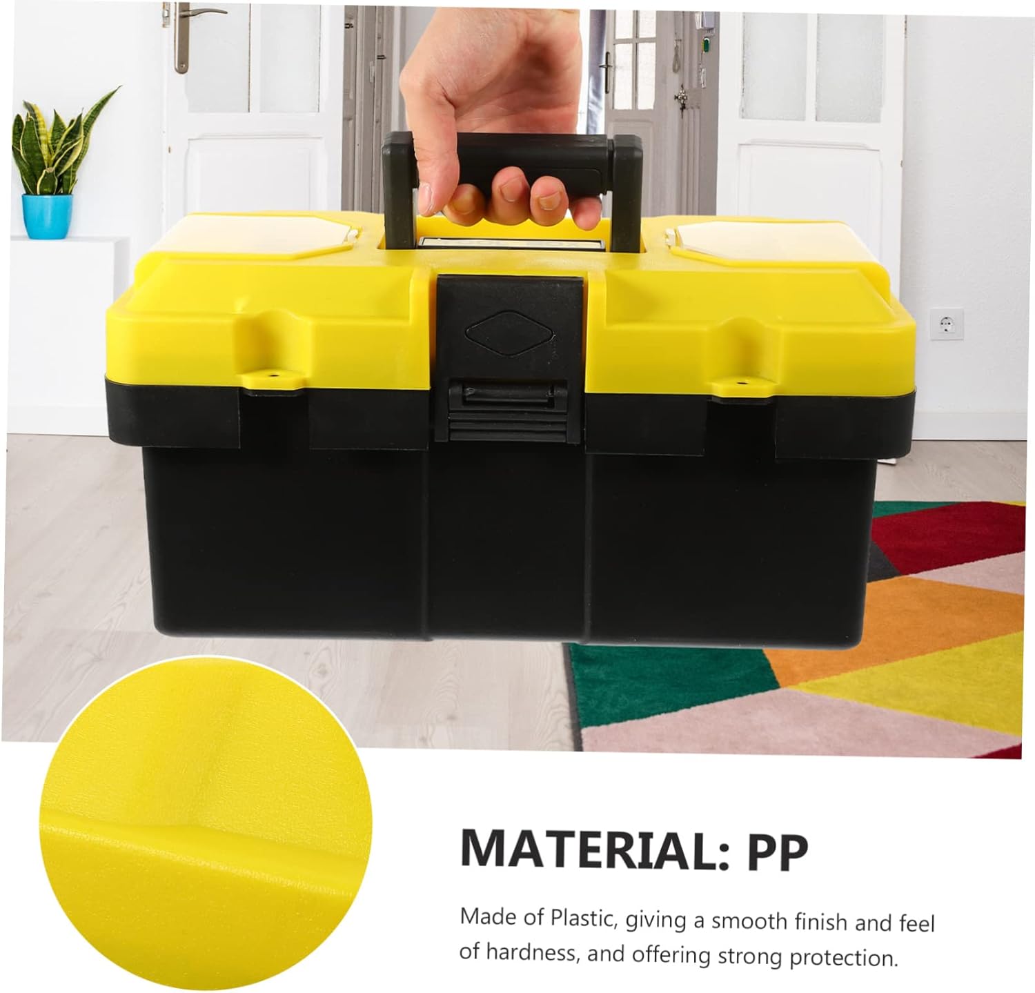 🚗 KFZ & Werkstatt – VILLCASE Box Portable Tool Box Screwdriver Tool Case Mechanic Car Tools Small Tool Box Hardware Organiser Car Mechanical Tools PP – Bild 3