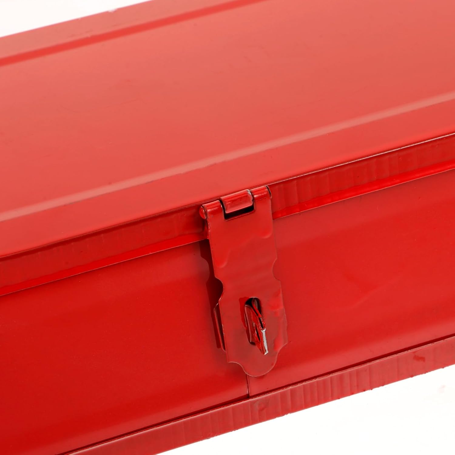 🚗 KFZ & Werkstatt – Alipis Thickened Metal Tool Box Compact Car Tool Box with Carry Handle Robust Tool Organiser for Car and DIY Tools – Bild 8