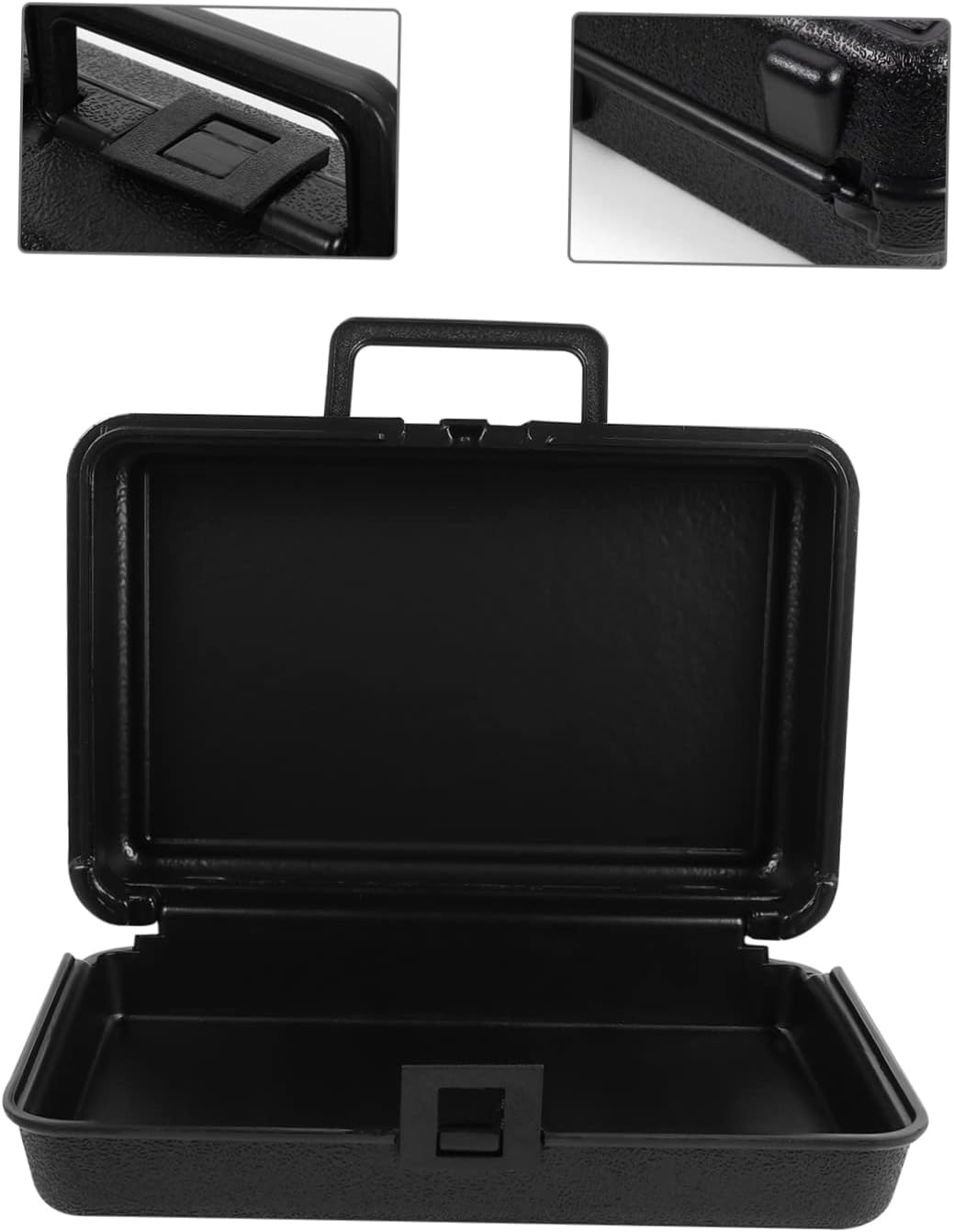 🚗 KFZ & Werkstatt – NUOBESTY Plastic Tool Box Key Case Car Tools Garage Water Weatherproof Outdoor Mechanical Tools Tool Box Storage Container Black ABS Plastic – Bild 3
