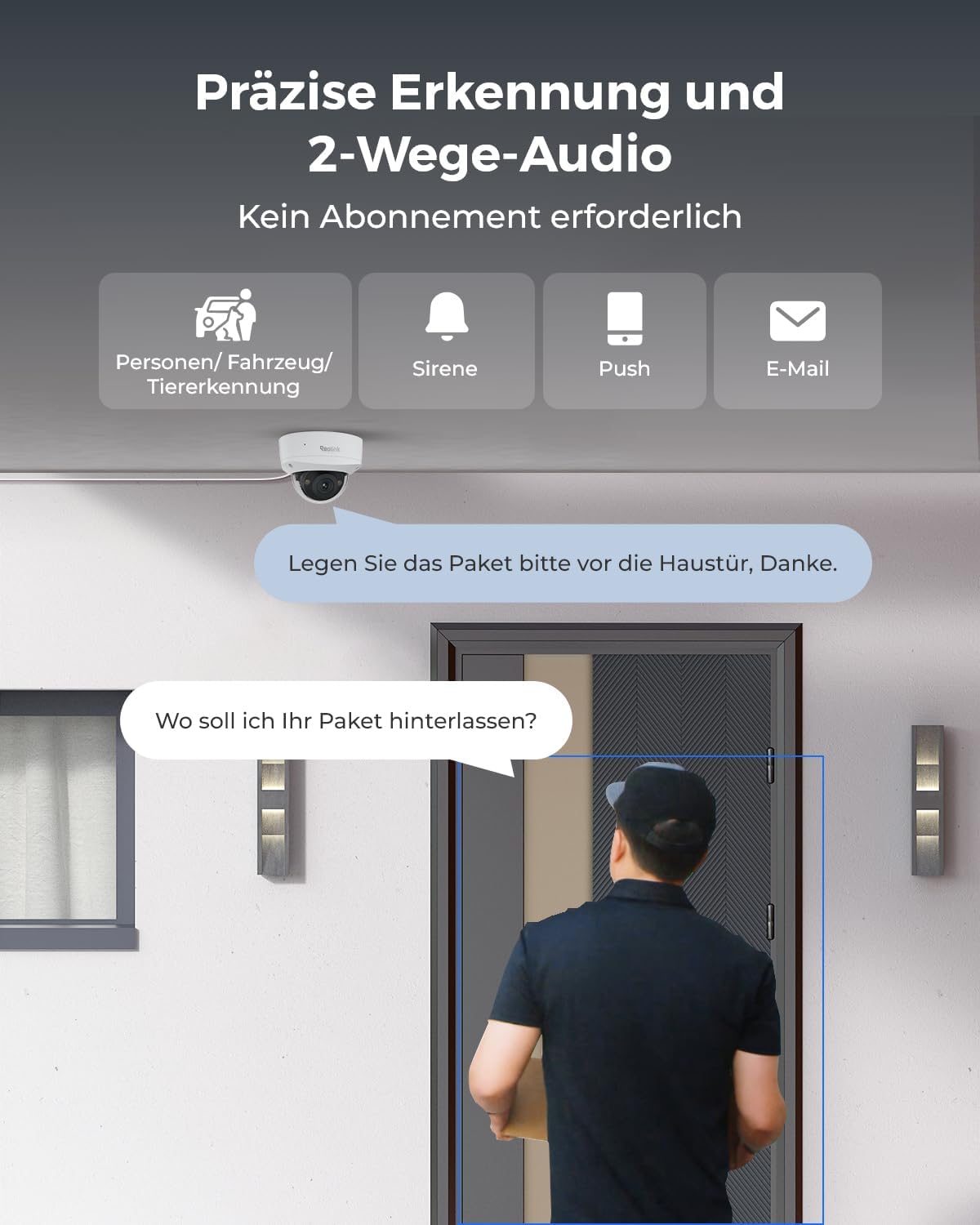 ⚡ Elektro & Technik – Reolink 12MP PoE-Überwachungskamera-Set mit 4x IK10 vandalensicheren Außenkameras, 145° Weitwinkel, Farbnachtsicht, Personen-/Fahrzeug-/Tiererkennung, 2-Wege-Audio, 8CH NVR mit 2TB HDD, RLK8-1200V4 – Bild 5