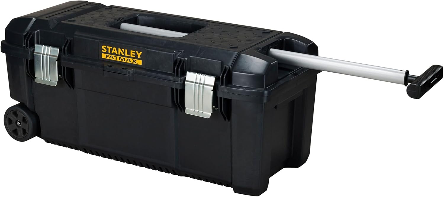 🔥 Angebote & Aktionen – Stanley Fatmax FMST1-75761 Tool Box Structual Foam (Splash-proof with Metal Clasps, All-Round Rubber Seal and Telescopic Handle) – Bild 3