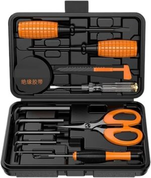 ⚡ Elektro & Technik – Werkzeugkoffer Werkzeugkasten für den täglichen Gebrauch, Eisenwaren, Elektriker-Spezialset(Set of 12)