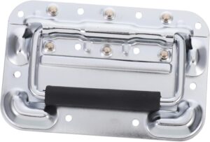 ⚒️ Bau & Montage – Federklappgriff Federstahl Klappbar Liftgriff für Aviation Case und Schrank Robustes Material Einfache Montage Vielseitiger Tragegriff für Werkzeugkoffer und Industrieboxen