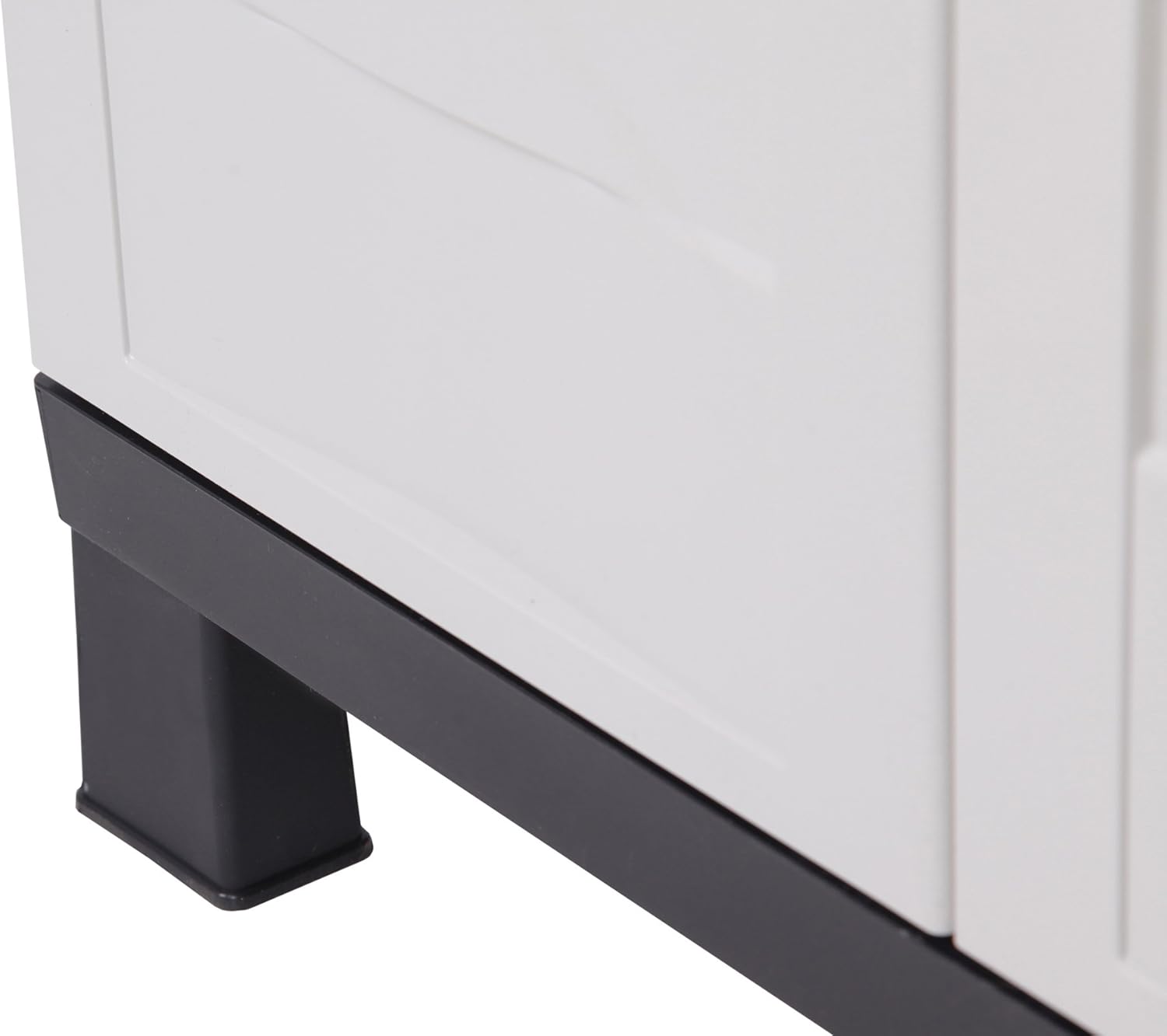 ⚒️ Bau & Montage – Ondis24 Haushaltsschrank aus Kunststoff, kleiner Prestige-Multifunktionsschrank, abschließbar, mit Füßen 67 x 37 x 93 (H) cm, schneller Aufbau, bewährtes Modell – Bild 4