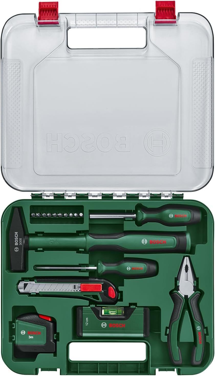 🔥 Angebote & Aktionen – Bosch Universal Werkzeug-Set, 17-teilig (vielseitiger Werkzeugkoffer, bestückt, hochwertig, ergonomisch, ideal für Reparaturen im Haus) – Bild 2