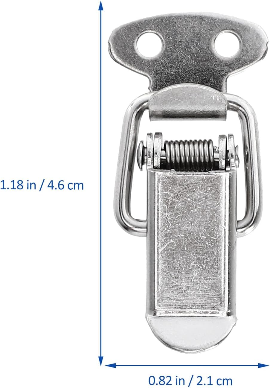 ⚒️ Bau & Montage – Toddmomy 10 Stück Teiliges Verstärkte Schnappverschluss Robustes Industrie Case Lock Zubehör Mini Toggle Latch für Werkzeugkoffer Schränke Holzkisten Einfache Montage Langlebig – Bild 2