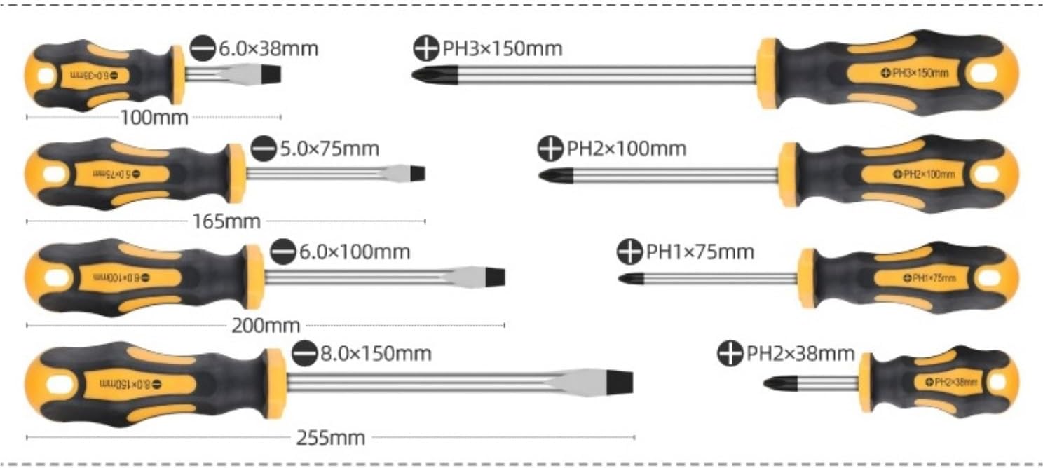 🚗 KFZ & Werkstatt – Car Tool 42-Piece Precision Screwdriver Set for Repair of Computer Watches and Phones Tool Box – Bild 3