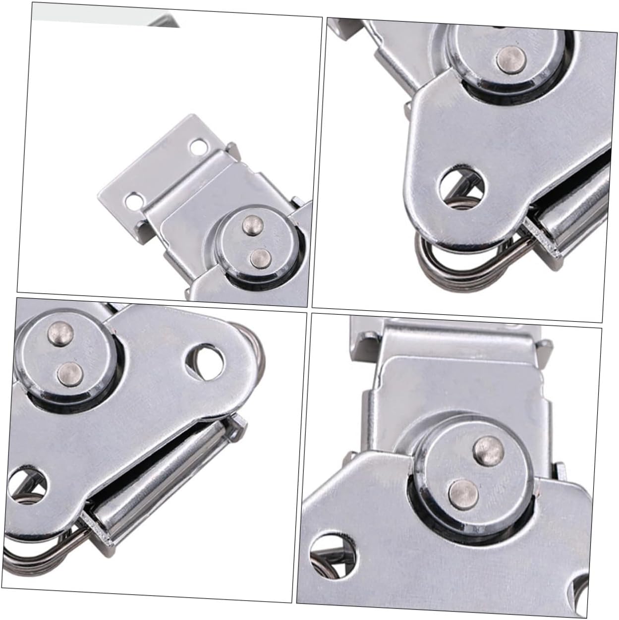 ⚒️ Bau & Montage – Kistenverschluss mit Federmechanik Langlebiger Stahl Latch Clip für Holzkisten Werkzeugkoffer Aufbewahrungsboxen Einfache Montage Robust und Sicher für Möbel und Transportkoffer – Bild 3