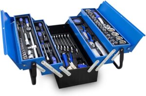 🔥 Angebote & Aktionen – Bituxx Metal Tool Box Hinged with Handles 85-Piece Tool Set