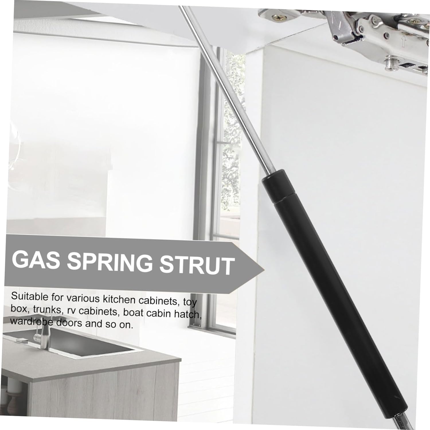 ⚒️ Bau & Montage – Alipis 2 Stück Gasdruckfedern mit Halterungen, robuster Dämpfer für Werkzeugkasten, Kofferraum, Möbel, einfache Montage, sichere Hebeunterstützung, langlebig, vielseitig einsetzbar – Bild 8