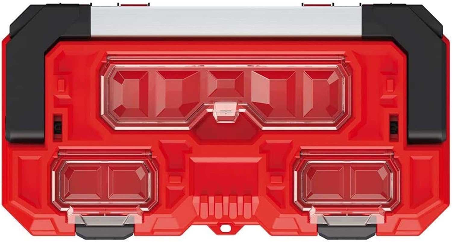 🔥 Angebote & Aktionen – Kistenberg Titan Plus KTIPA5025-3020 Tool Box - Robust Plastic Tool Box in Red/Black, 496 x 258 x 240 mm, Sturdy Design with 15 kg Load Capacity, Ideal for DIY & Professionals – Bild 7