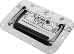 ⚒️ Bau & Montage – Operitacx Versenkter robuster Ziehgriff mit ergonomischem Griff, faltbar und vielseitig einsetzbar für Werkzeugkoffer, Lautsprechergehäuse, Flightcase und Reisekoffer, einfache Montage, kompakt