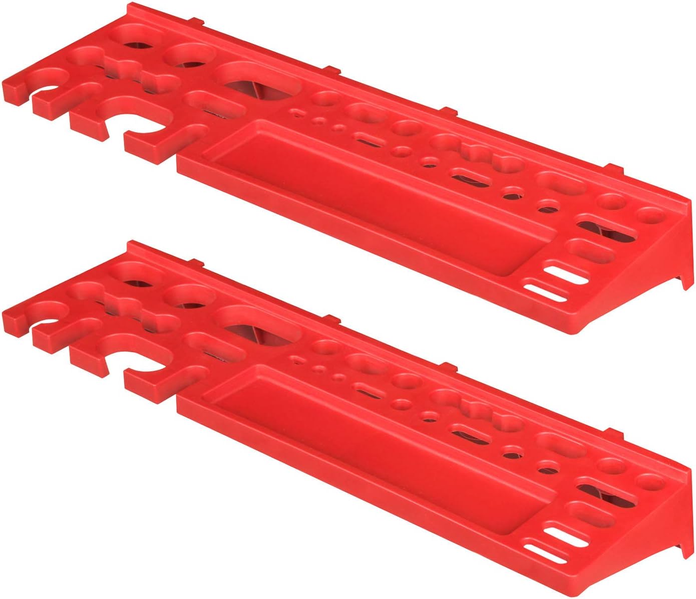 🔥 Angebote & Aktionen – Storage System Workshop Shelving - 1152 mm x 780 mm - Wall Shelf with 44 Pieces Stackable Boxes and Tool Holder - Shelf Wall Plates Extra Strong System. – Bild 5