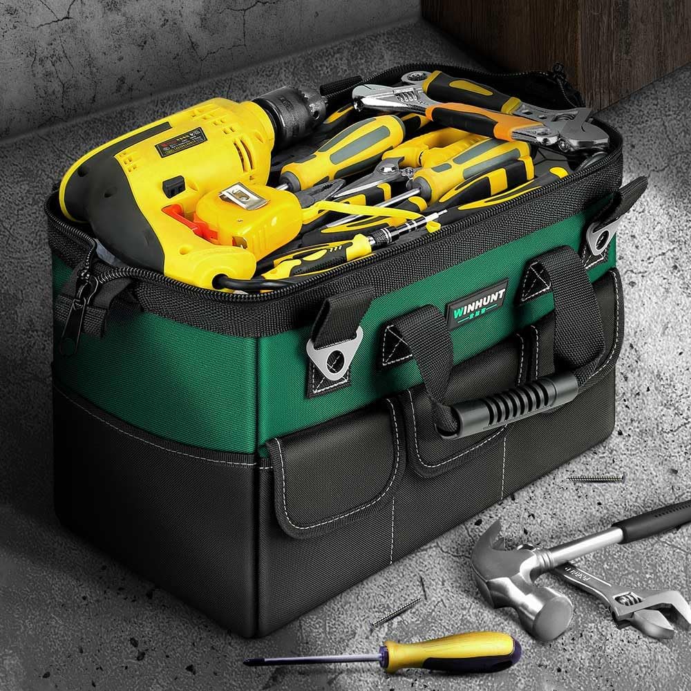 ⚡ Elektro & Technik – Werkzeugtasche, 15-Zoll-Werkzeugtaschen-Organizer, Werkzeug-Aufbewahrungstasche mit breiter Öffnung, aus 1680D-Polyester, mit 14 Multi-Taschen (15 Zoll) – Bild 6