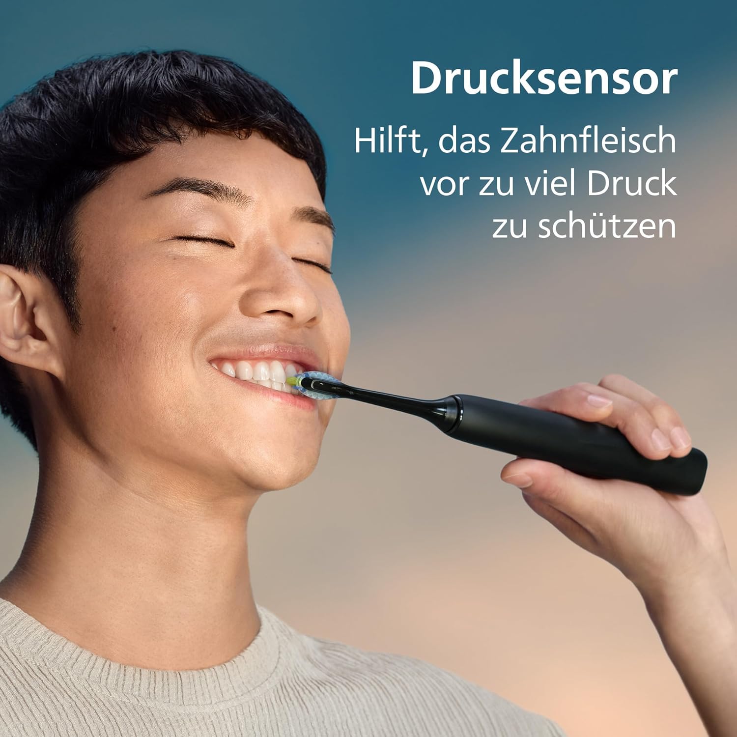 🔥 Angebote & Aktionen – Philips Sonicare DiamondClean 9000 Electric Toothbrush, Twin Pack, with Sound Technology Including App, Pressure Sensor, 4 Cleaning Modes, 3 Intensity Levels, Black and Rose Gold, Model HX9914/61 – Bild 5