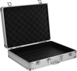 ⚡ Elektro & Technik – NOLITOY Aluminium-Werkzeugkasten mit Schloss, tragbare Aufbewahrungsbox aus Aluminiumlegierung, großer multifunktionaler Werkzeugkoffer für Mechaniker, Elektriker und Handwerker