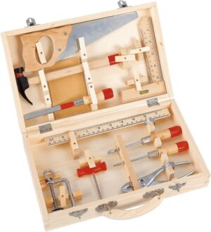 ⚒️ Bau & Montage – Pebaro 460 16-teiliges Holz-Schiebekasten-Werkzeugset mit hochwertigen Werkzeugen