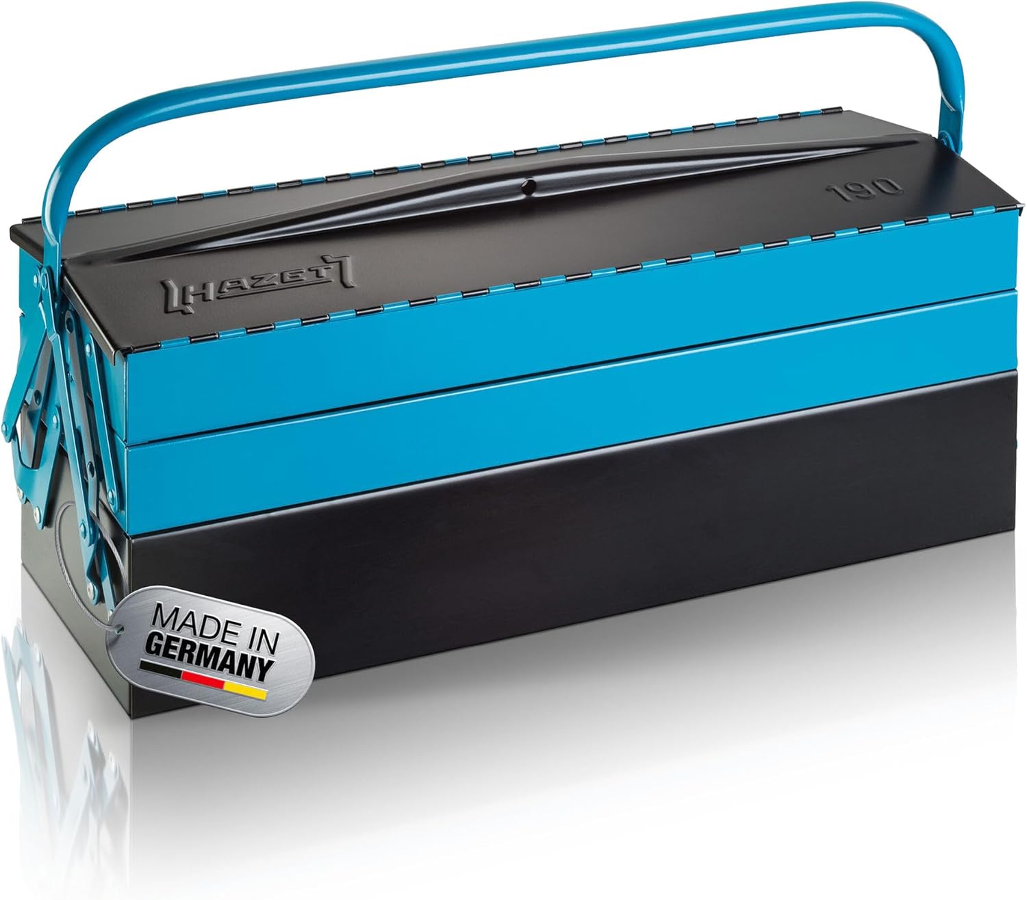 🔥 Angebote & Aktionen – Hazet 190L Metal Tool Box (Empty) - 245 x 575 x 210 mm